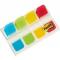 Märkflikar Post-it Index 676 Strong blå, grön, gul, röd 40st/fp