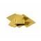 Provsäck D16 brun 125x290mm 10st/fp