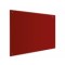 Glastavla Nobo Diamond 126x71cm röd