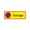 Parkeringssylt Garage 590x210mm