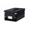 Box Leitz Click & Store DVD svart