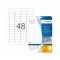 Etikett avtagbar Herma Special 45,7x21,2mm 1200st/fp