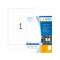 Utomhusetiketter Herma vita 210x297 A4 40st/fp