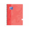 Kollegieblock Oxford Touch A4 90g linjerat orange 5st/fp