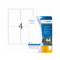 Utomhusetiketter Herma vita 99,1x139 A4 40st/fp
