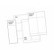 Transportetikett Thermo 107x251mm falsad 500ark/fp