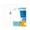 Etikett Herma Premium 105x148mm 400st/fp