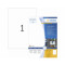 Utomhusetiketter Herma vita 210x297 A4 50st/fp