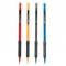 Stiftpenna Bic Matic grip 0,7mm sorterade färger 12st/fp