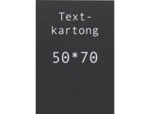 Kartong 50x70cm svart 10st/förpackning