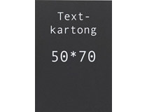 Kartong 50x70cm svart 10st/förpackning