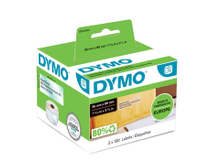 Etikett Dymo adress 89x36 klar 260st/rulle