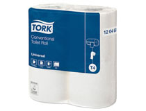 Toalettpapper Tork Universal Extra Lång 2 lager T4 24 rullar/bal
