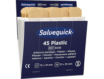 Plåsterrefill Salvequick 6036 plast 6x45st/fp
