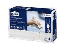 Handduk Tork Xpress Premium Multifold H2 340mm extra mjuk 2100st/fp