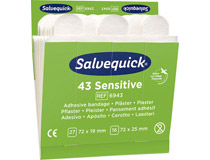 Plåsterrefill Salvequick 6943 Sensitive 6x43st/fp