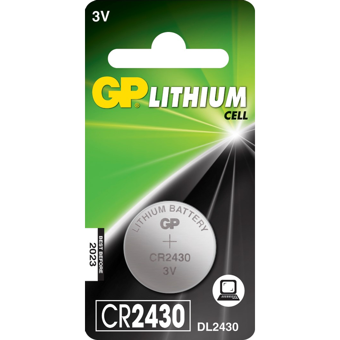 Batteri Lithium CR2430