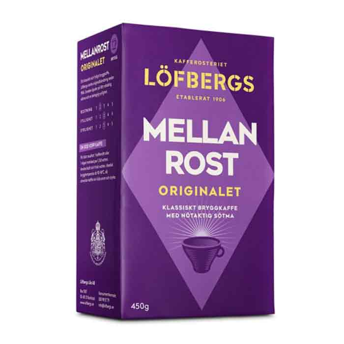 Kaffe Löfbergs Lila mellanrost 12x450g