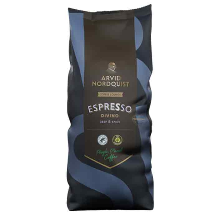 Kaffe Classic Arvid Nordquist Espresso Nero Divino hela bönor 1kg