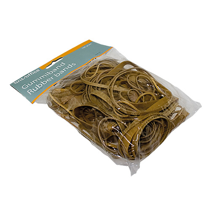 Gummiband sorterade storlekar 100g
