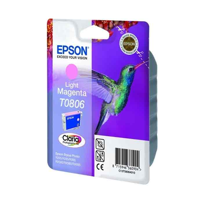 Bläckpatron Epson T0806 ljus-magenta