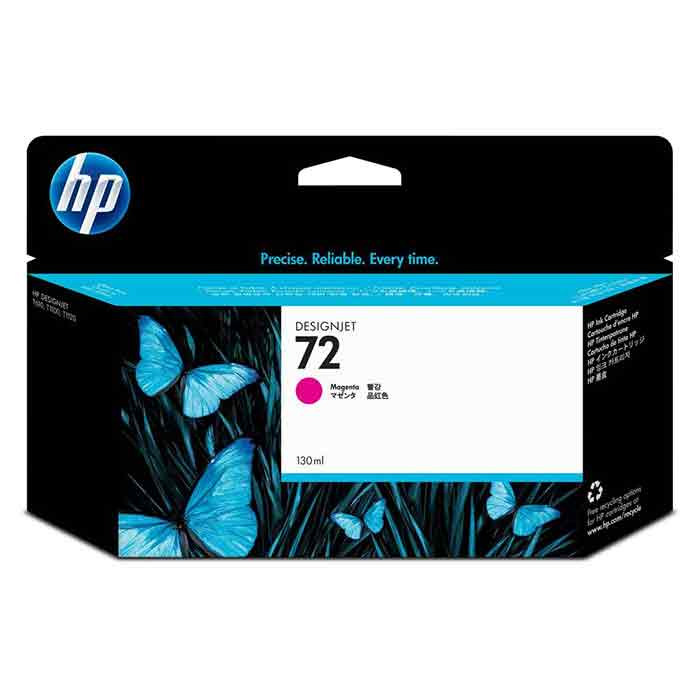 Bläck HP No 72 Magenta 130ml magenta