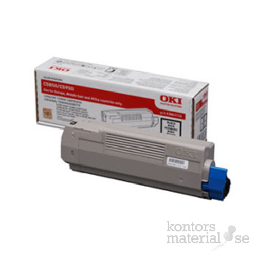 Toner Oki 43865724 8k svart