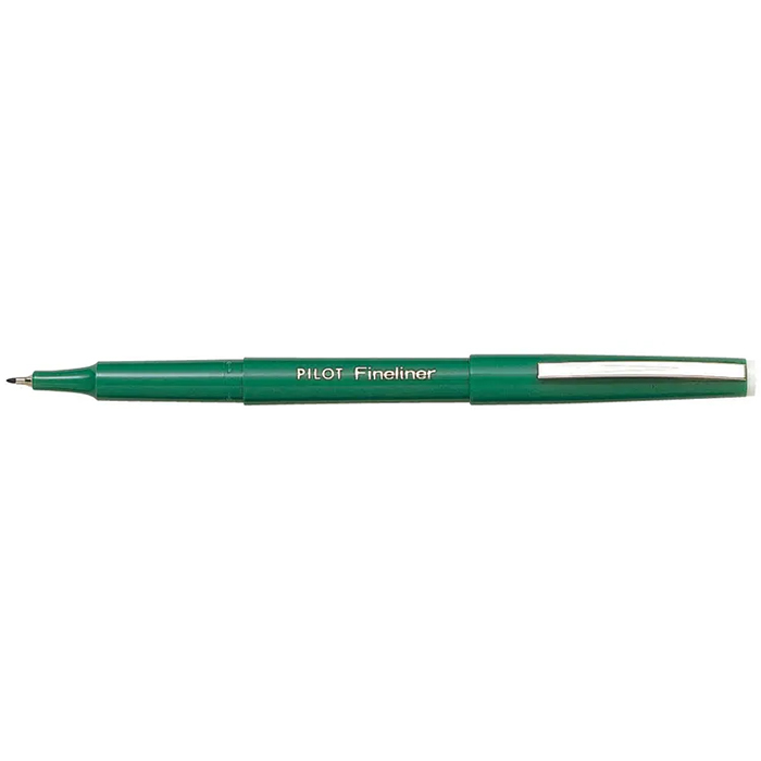 Fiberpenna Pilot Fineliner 0,4mm grön 12st/fp