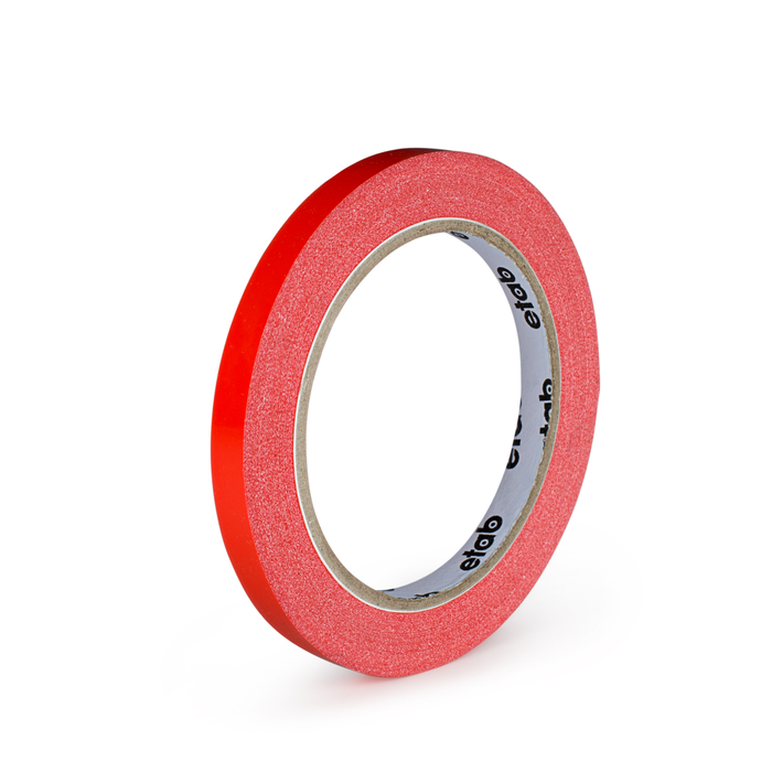 Påsförslutningstejp Etab 242K PVC 9mmx66m röd