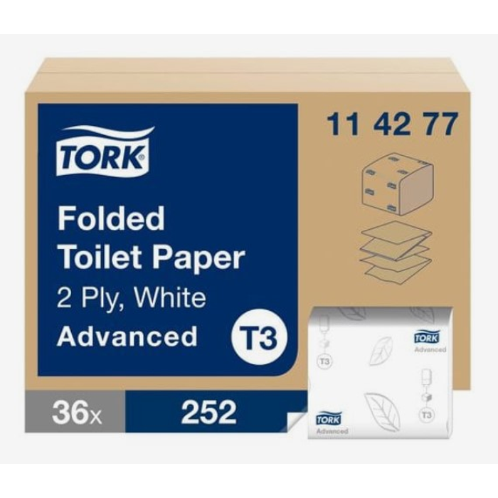 Toalettpapper Tork Advanced T3 9072st/kt