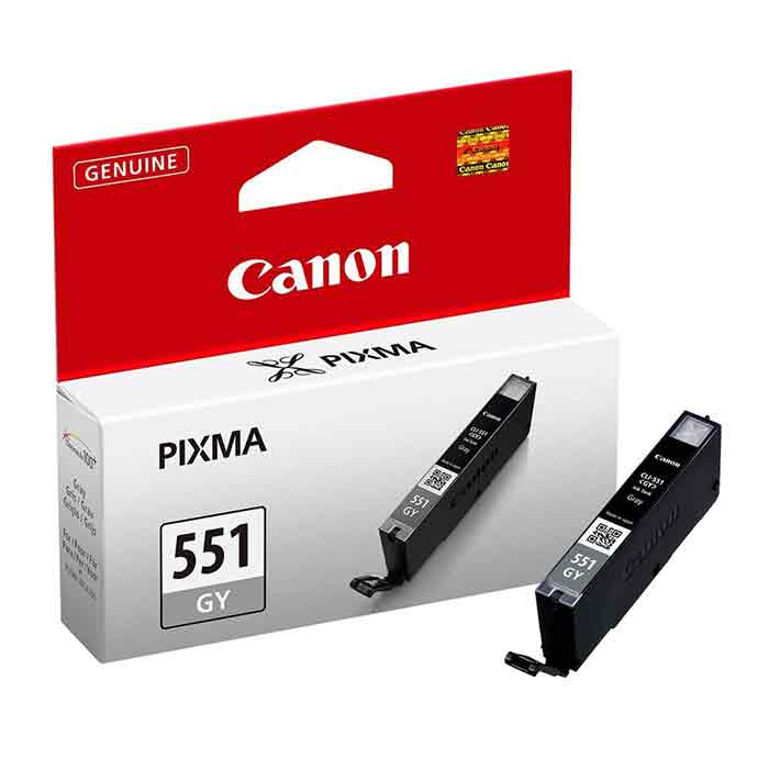 Bläck Canon CLI-551 GY 780 sidor grå