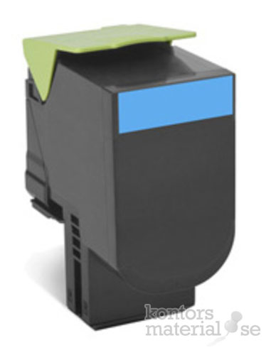 Toner Lexmark 80C2HC0 3k cyan