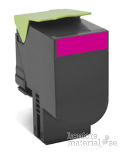 Toner Lexmark 80C2HM0 3k magenta
