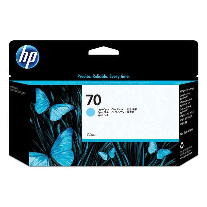 Bläckpatron HP Nr70 lj-cyan