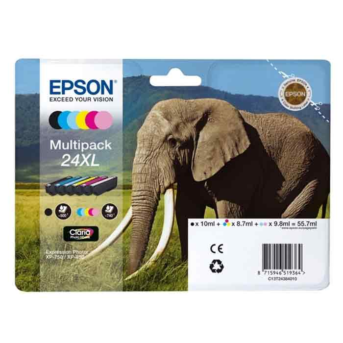 Bläckpatron Epson T2438XL 6st/fp