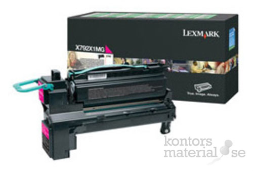 Toner Lexmark X792X1MG 20k magenta