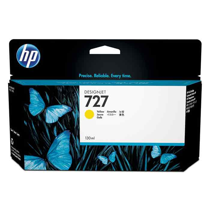 Bläckpatron HP 727 130ml gul