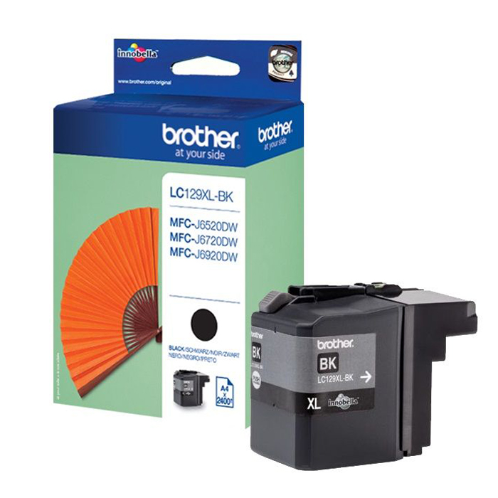Bläck Brother LC129XL 2,4k svart