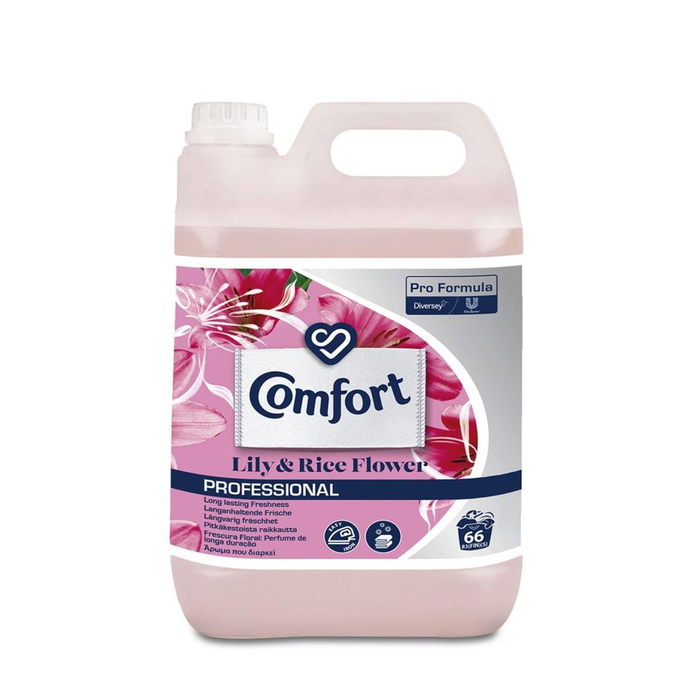 Sköljmedel Comfort Professional Lily & Riceflower 5L