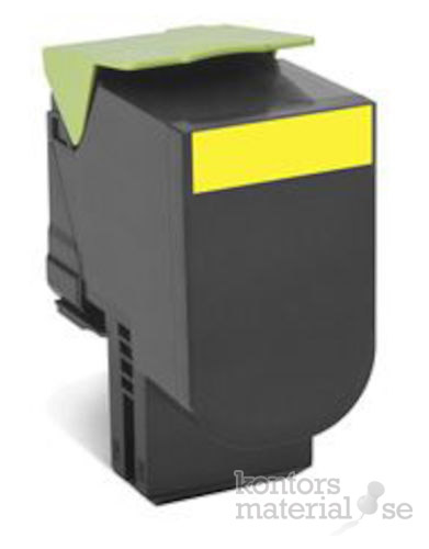 Toner Lexmark 70C2XY0 4k gul