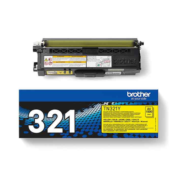 Toner Brother TN321Y 1,5k gul