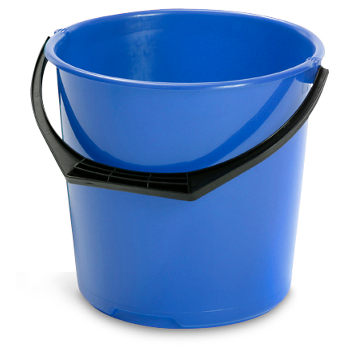 Hink 10l blå