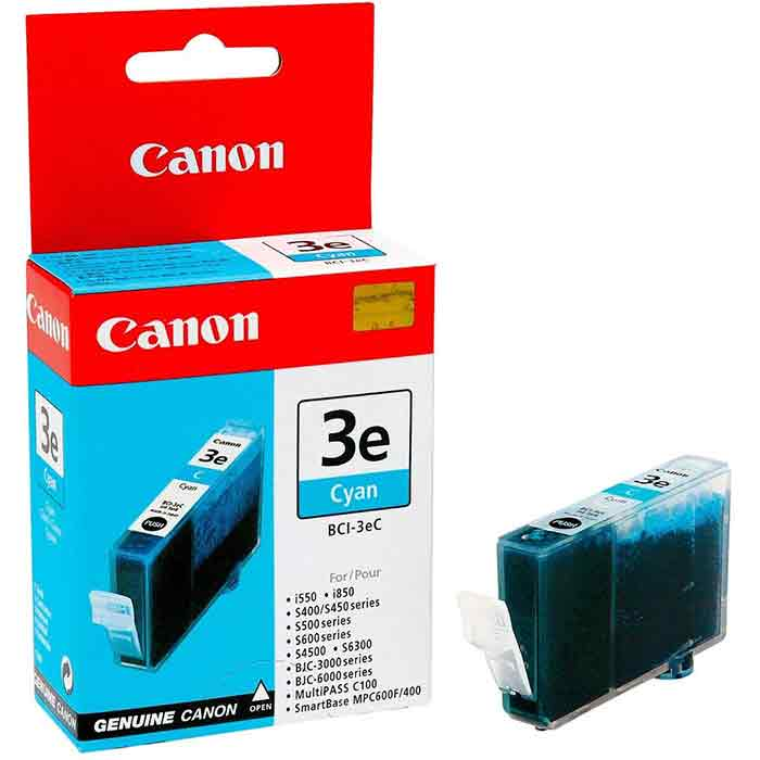 Bläckpatron Canon BCI-3eC 390 sidor cyan