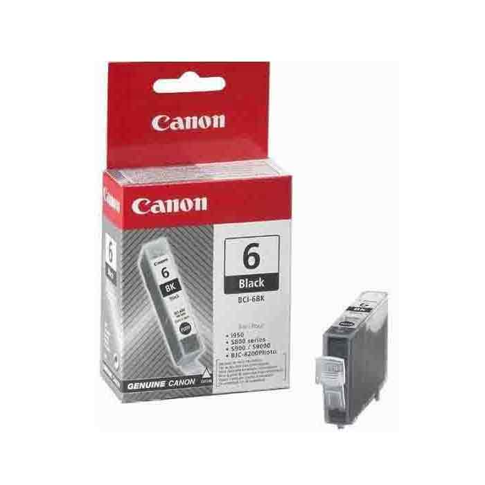 Bläckpatron Canon BCI-6BK 280 sidor svart