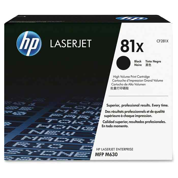 Toner HP 81X CF281X 25k svart
