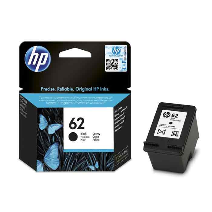 Bläck HP No62 C2P04AE 200 sidor svart