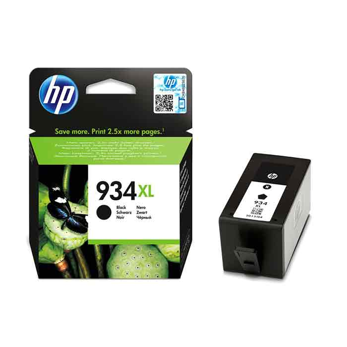 Bläck HP No 934XL 1k svart