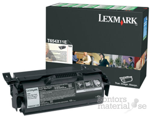Toner Lexmark T654/T656 svart