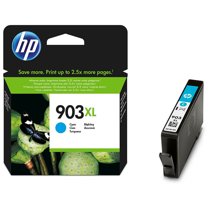 Bläck HP 903XL 825 sidor cyan