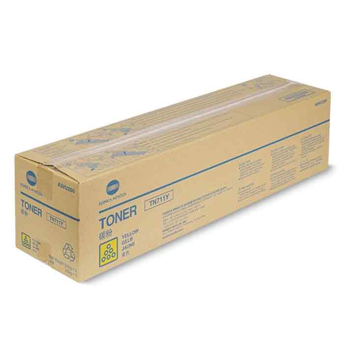 Toner K-Minolta TN-711Y 31,5k gul